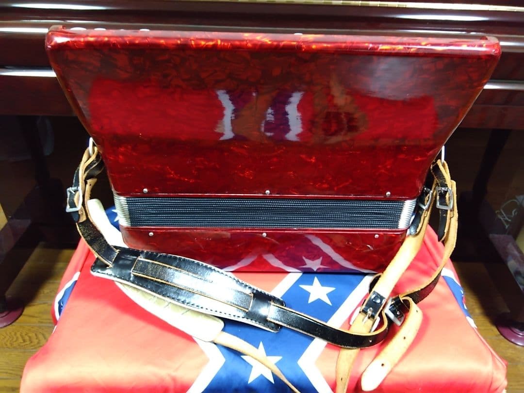 【動作品大幅なメンテ完了品】YAMAHA YA-21アコーディオン