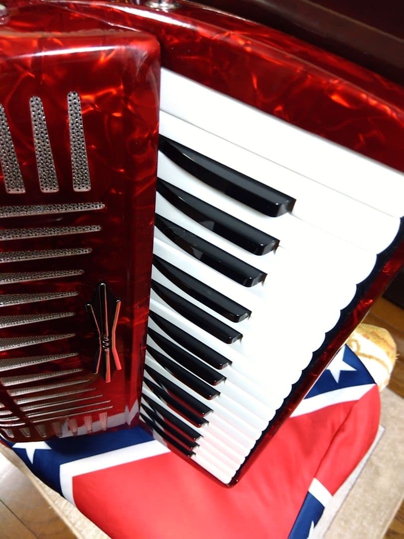 【動作品大幅なメンテ完了品】YAMAHA YA-21アコーディオン