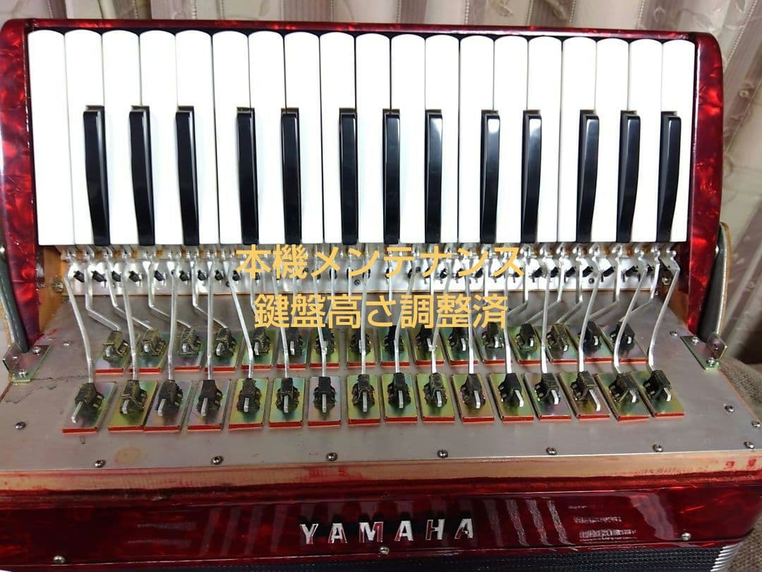 【動作品大幅なメンテ完了品】YAMAHA YA-21アコーディオン