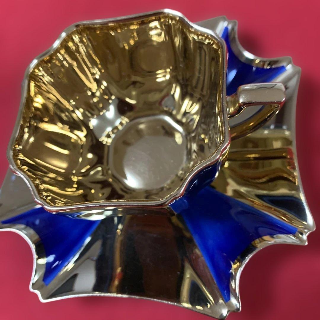 金彩飾 アンティークリモージュ復刻版 カップ&ソーサー