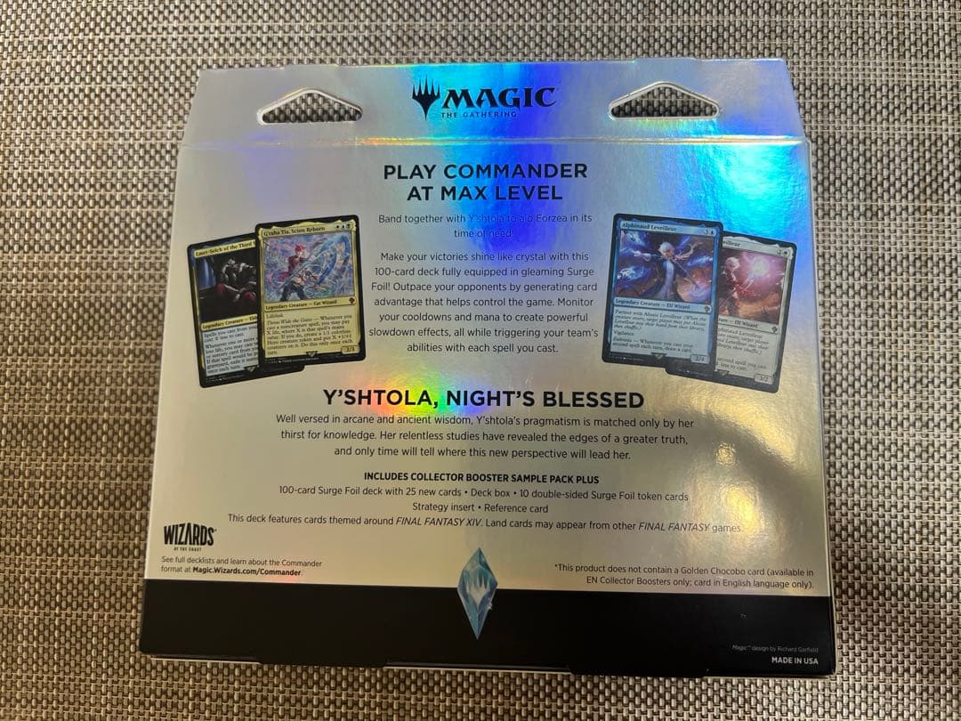 【MTG】コレクター版 統率者デッキ サイオンズ・スペル FF【英語版】