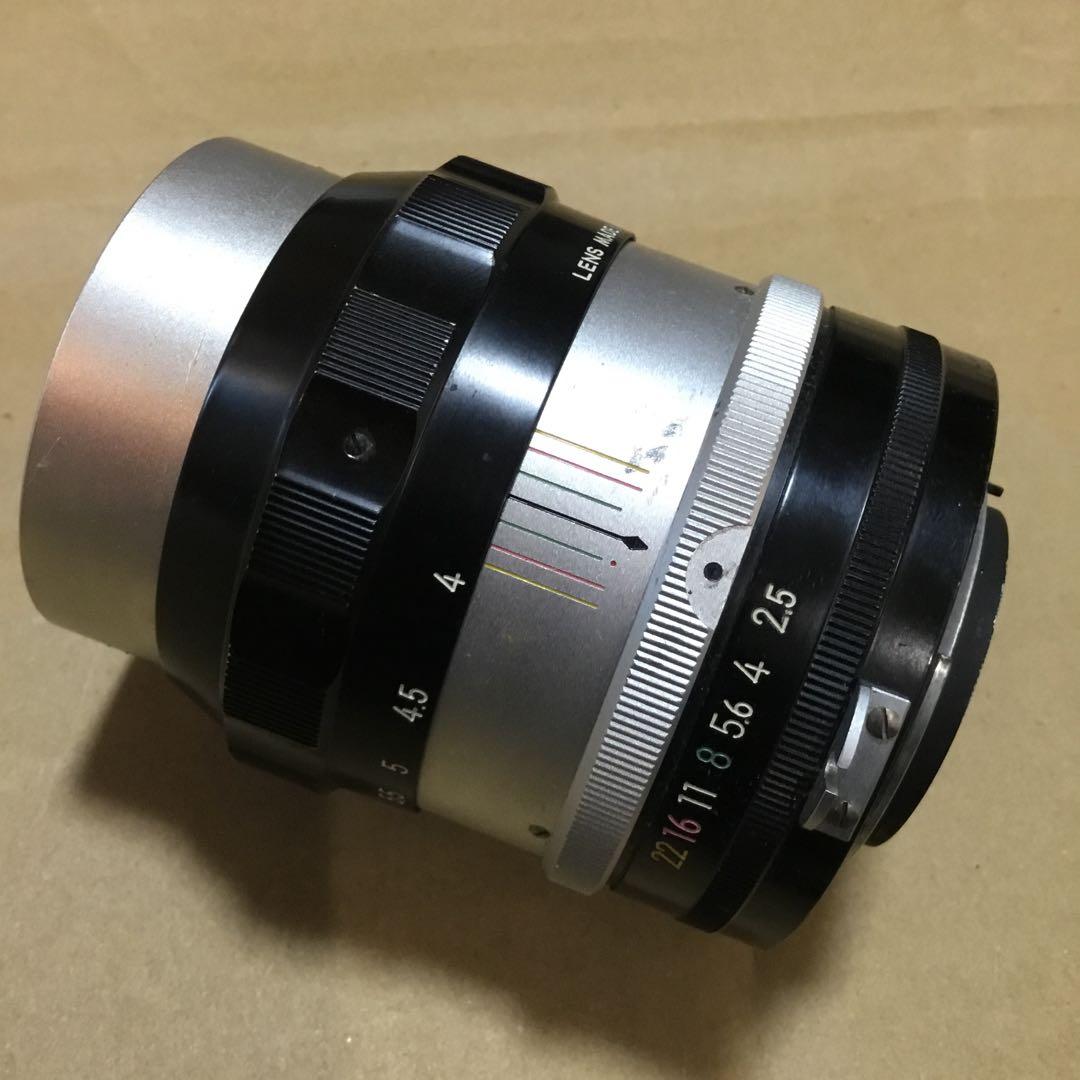Nippon Kogaku 10.5cmf/2.5 レンズ　ニッコール