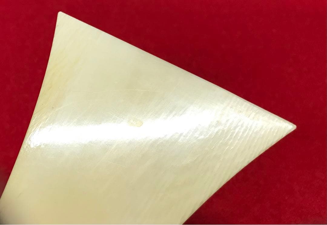 三味線撥104天然素材マンモス/三味線/弦楽器/バチ