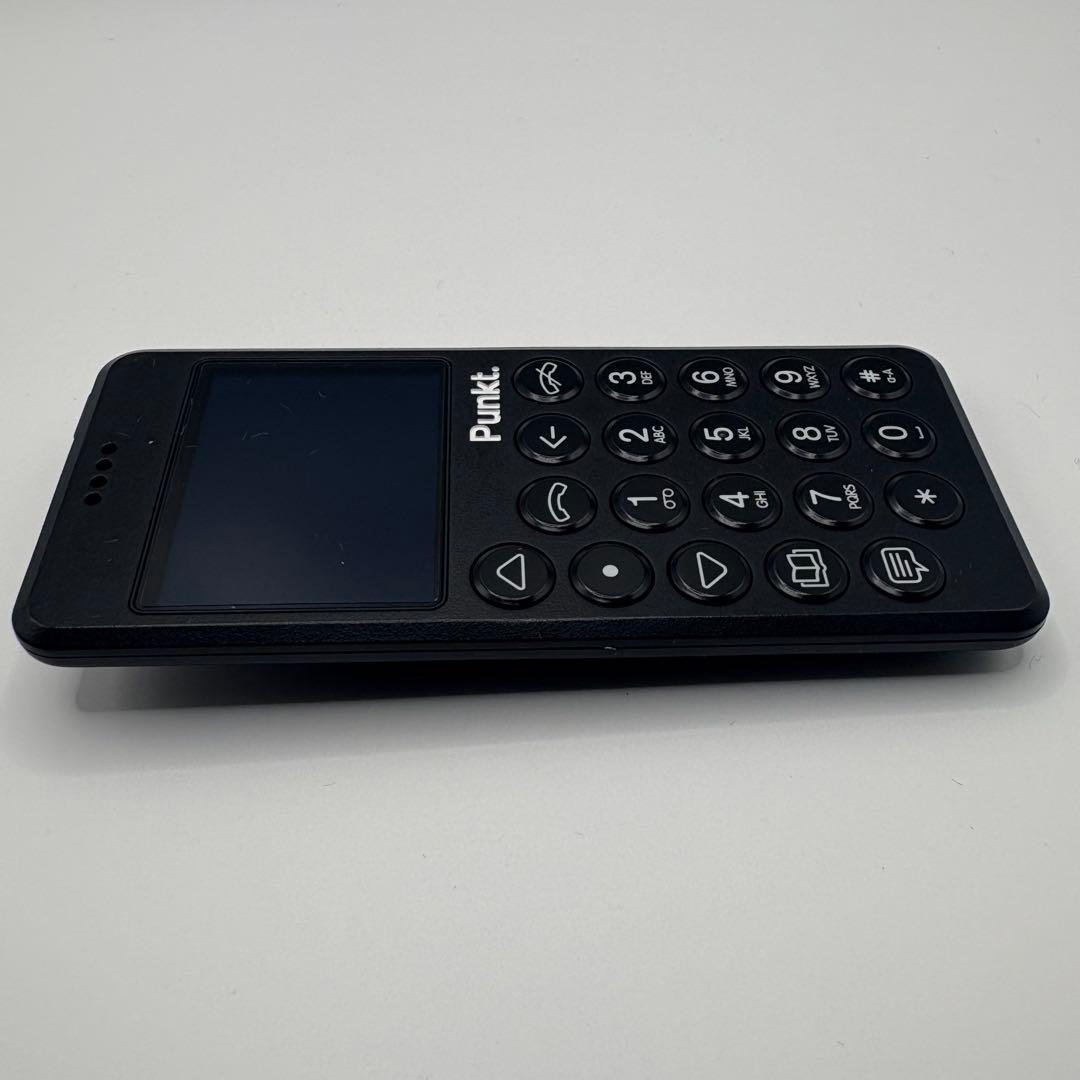 Punkt. MP02 ブラック ミニマリスト携帯 SIMフリー 動作確認済