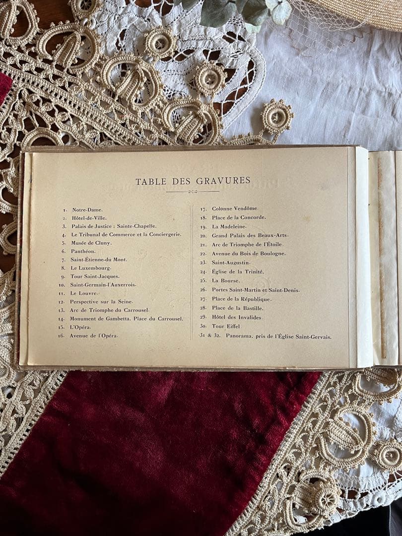 ◆SALEフランスアンティーク1900年初頭パリ写真集ノートルダムルーヴル紙もの