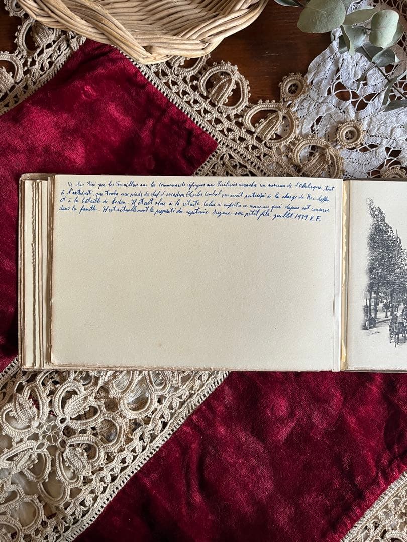 ◆SALEフランスアンティーク1900年初頭パリ写真集ノートルダムルーヴル紙もの