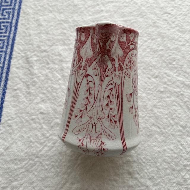 レア美品◆クレイユモントローアールヌーボークレミエ赤＃レリーフジアンサルグミンヌ