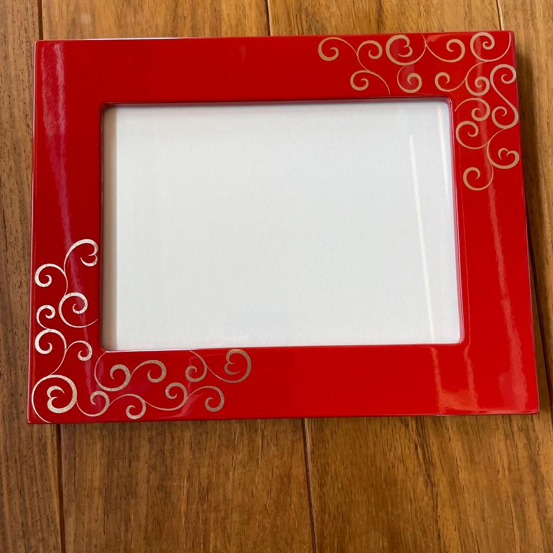 漆器　宮内庁御用達　山田平安堂　フォトフレーム