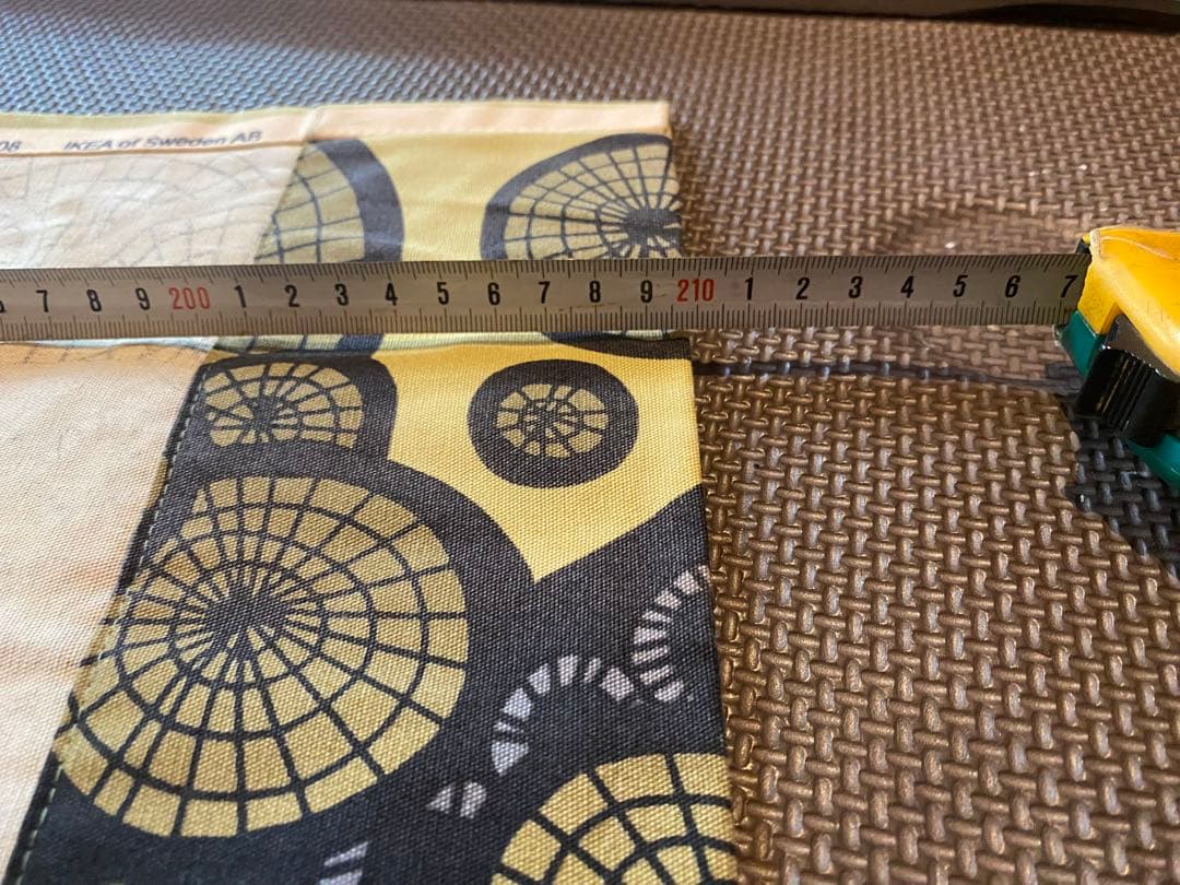 IKEA 遮光カーテン　オーダー　レア　特大