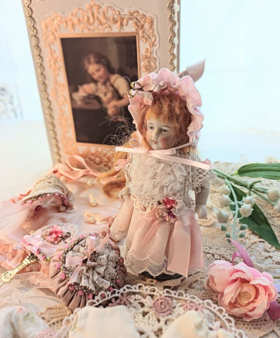 お衣装セット　Handmade　ミニョネット　ビスクドール用　着せ替え