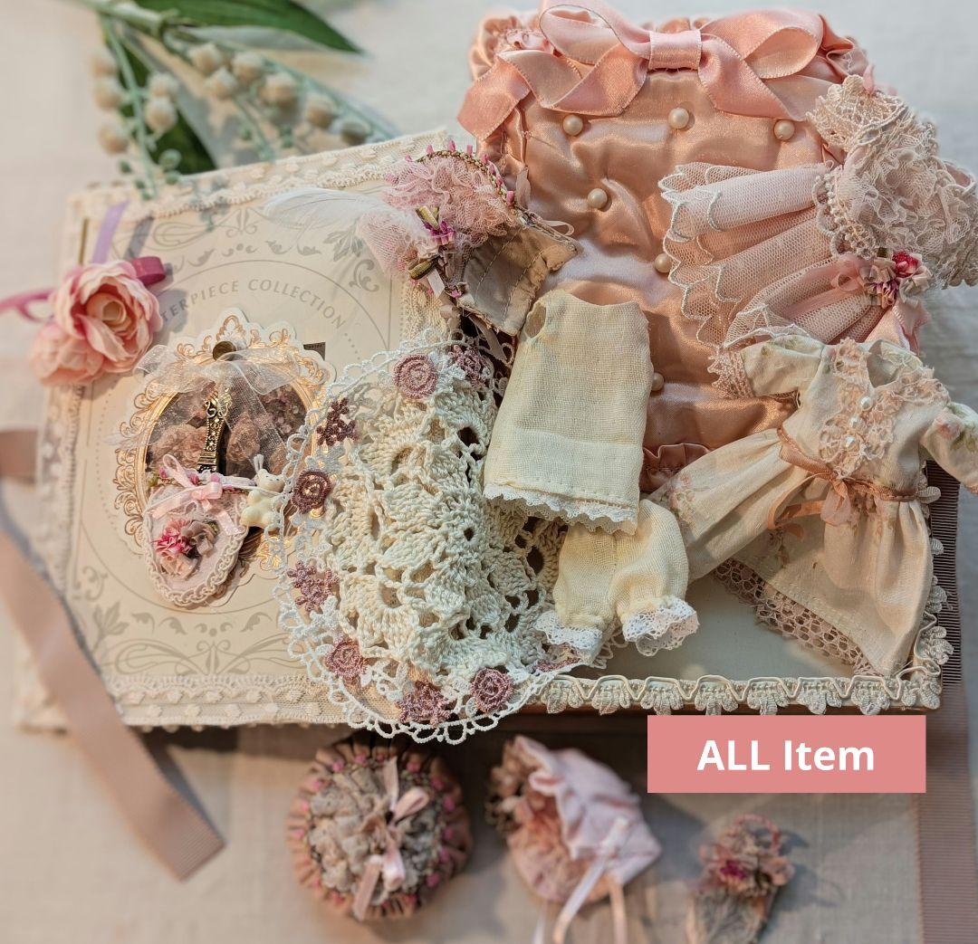 お衣装セット　Handmade　ミニョネット　ビスクドール用　着せ替え