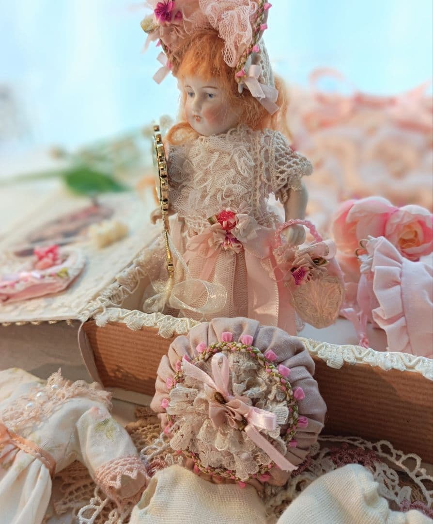 お衣装セット　Handmade　ミニョネット　ビスクドール用　着せ替え