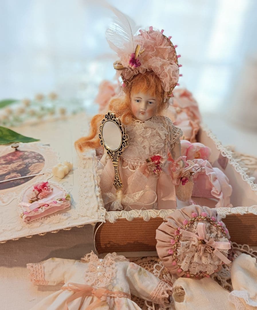 お衣装セット　Handmade　ミニョネット　ビスクドール用　着せ替え