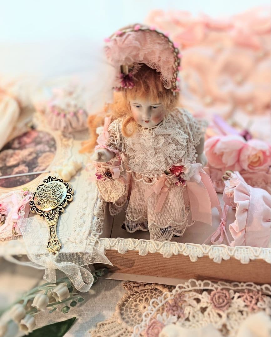お衣装セット　Handmade　ミニョネット　ビスクドール用　着せ替え