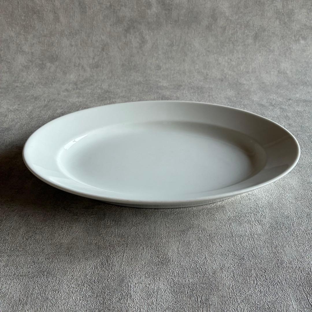 PILLIVUYT パリ オーバルプレート 長径30.1cm×H4cm