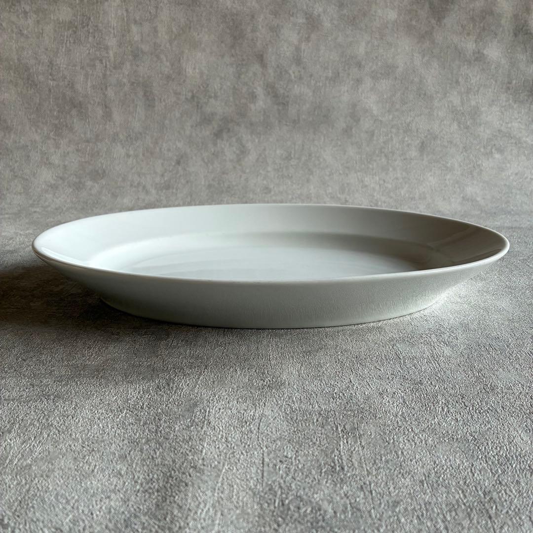 PILLIVUYT パリ オーバルプレート 長径30.1cm×H4cm