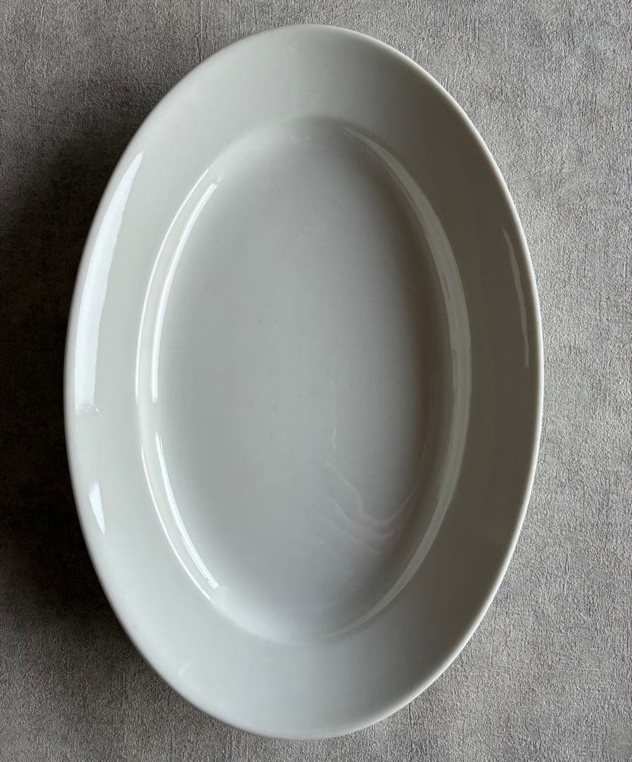 PILLIVUYT パリ オーバルプレート 長径30.1cm×H4cm
