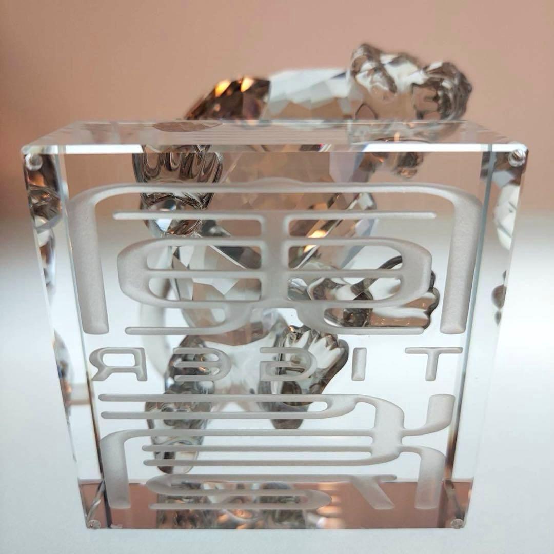 スワロフスキー　SWAROVSKI　タイガー　虎　クリスタル　インテリア