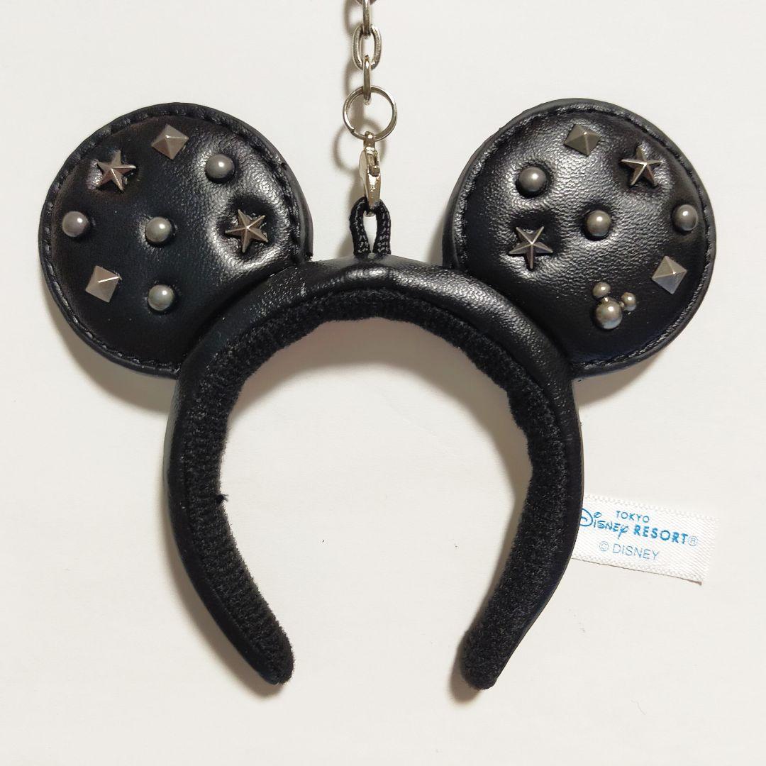 ☆新品２点☆ ディズニー カチューシャキーホルダー スタッズ ミッキー ミニー
