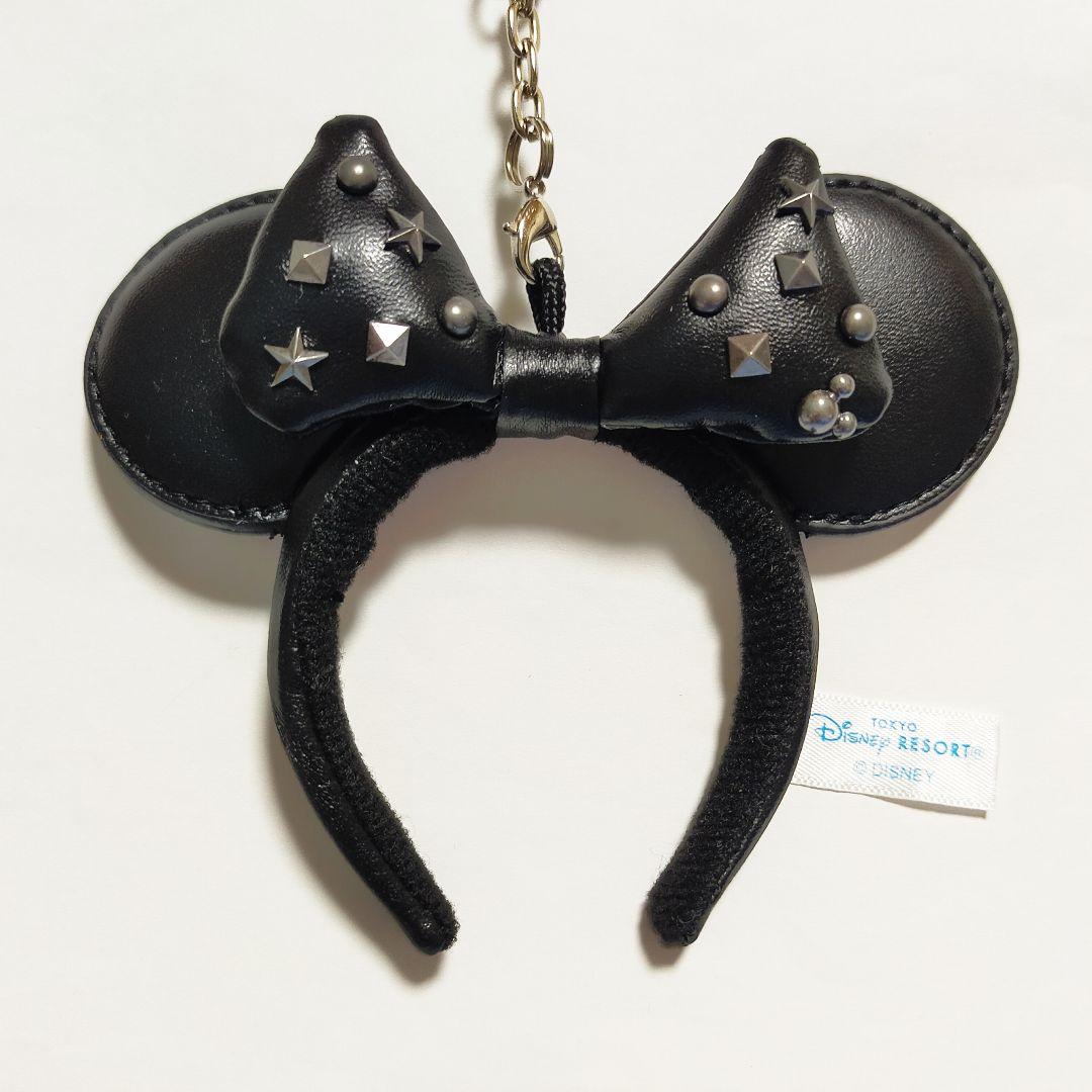 ☆新品２点☆ ディズニー カチューシャキーホルダー スタッズ ミッキー ミニー