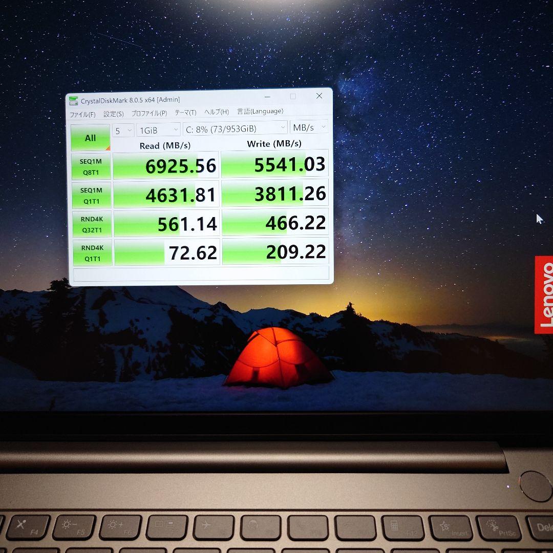 【新品爆速1TBSSD!】ThinkBook 13S G2 【Office付き】