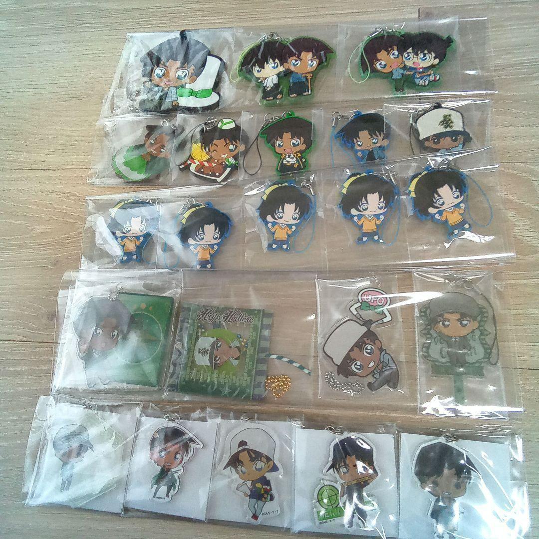 服部平次 遠山和葉 名探偵コナン キーホルダー ラバスト アクキー 大量 43個