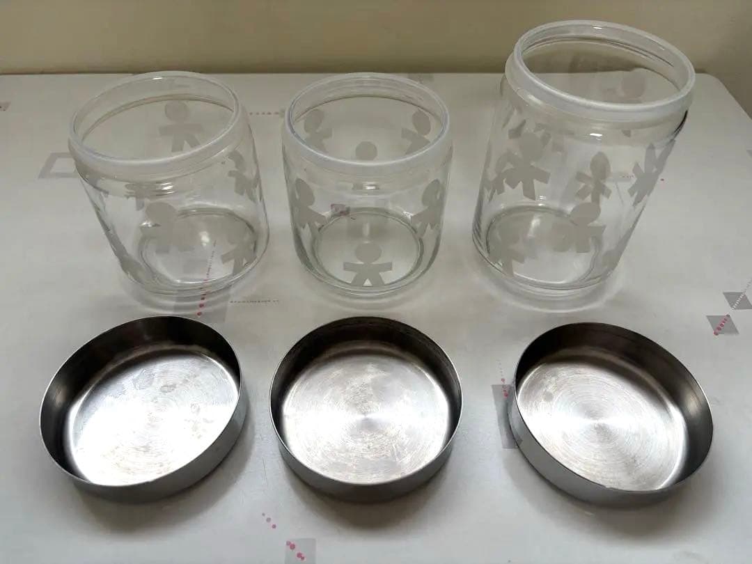 ALESSI ITALY INOX 18/10 3個セット　アレッシ