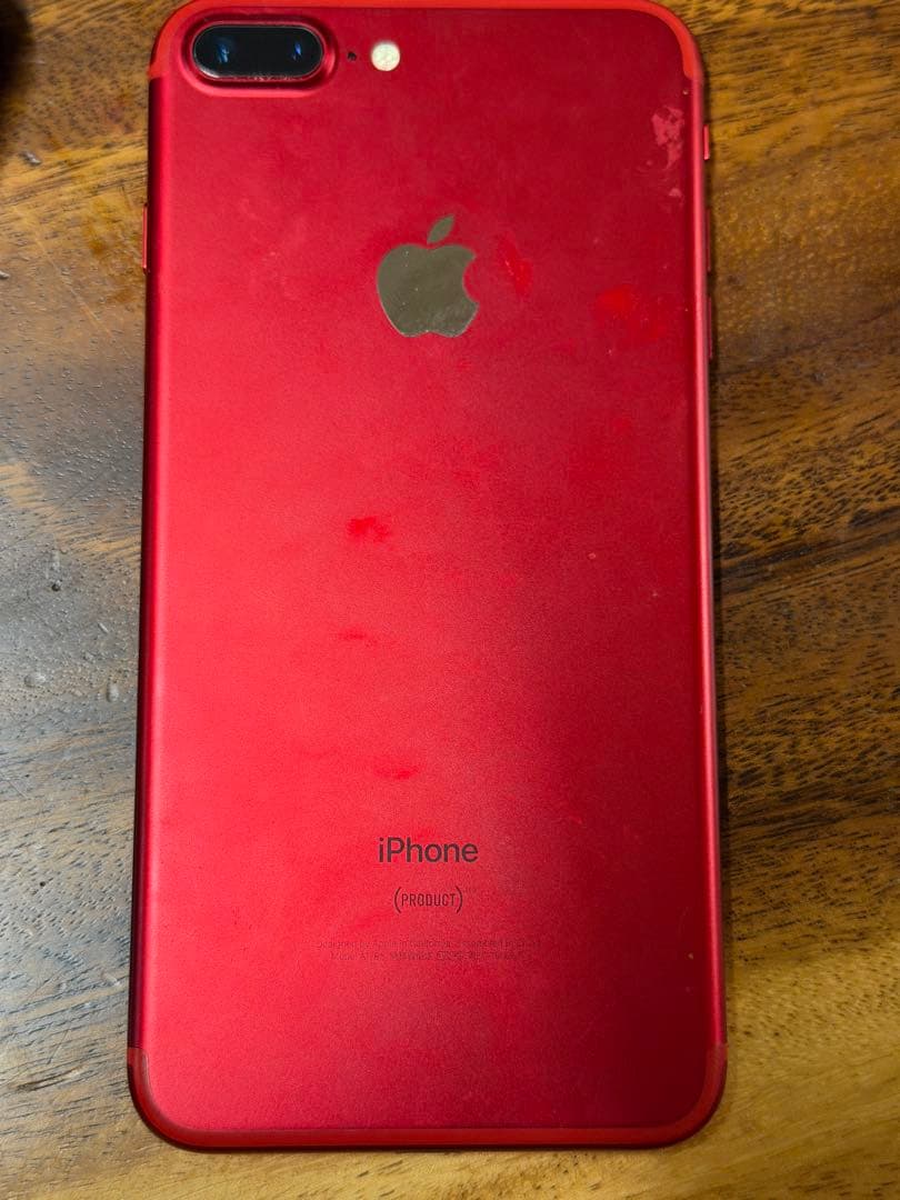 Apple iPhone 7 Plus 128GB 赤　完動品