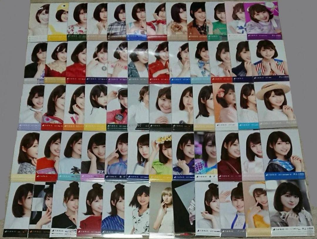 元乃木坂46 井上小百合　生写真　会場・web474コンプ