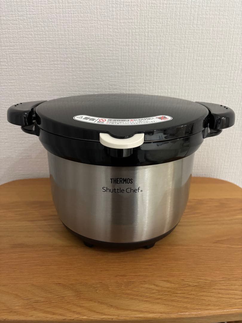 サーモス シャトルシェフ 3L 真空保温調理鍋 IH対応
