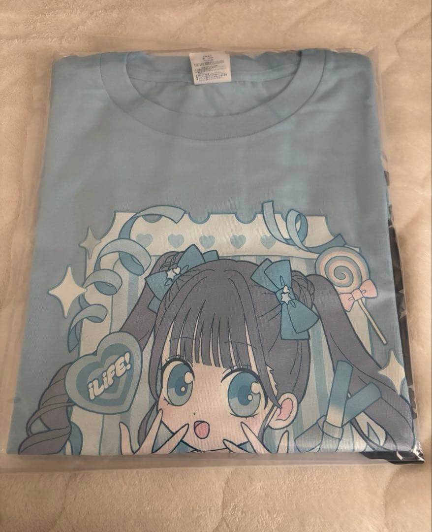 カズ　虹羽みに iLiFE! Tシャツ JAPANLiFE!