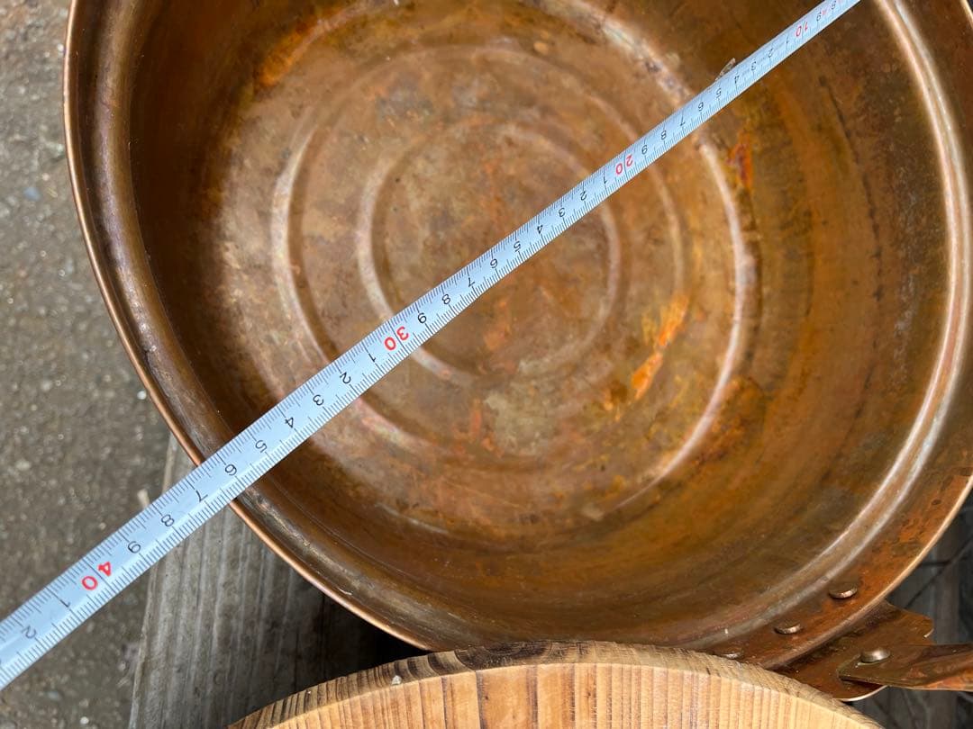 銅製手持ち鍋、銅製鍋、銅製石狩鍋、豚汁、カニ汁、鉄砲汁、イベント鍋
