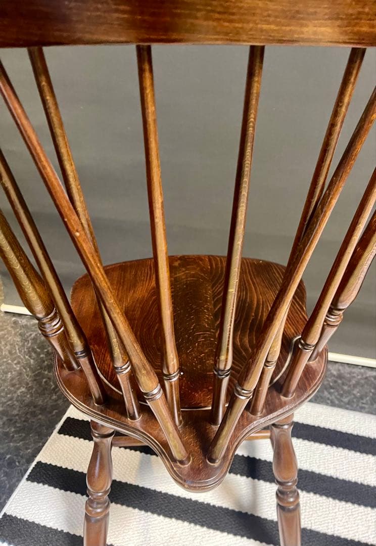 飛騨産業　キツツキ　ウィンザーチェア　レトロ