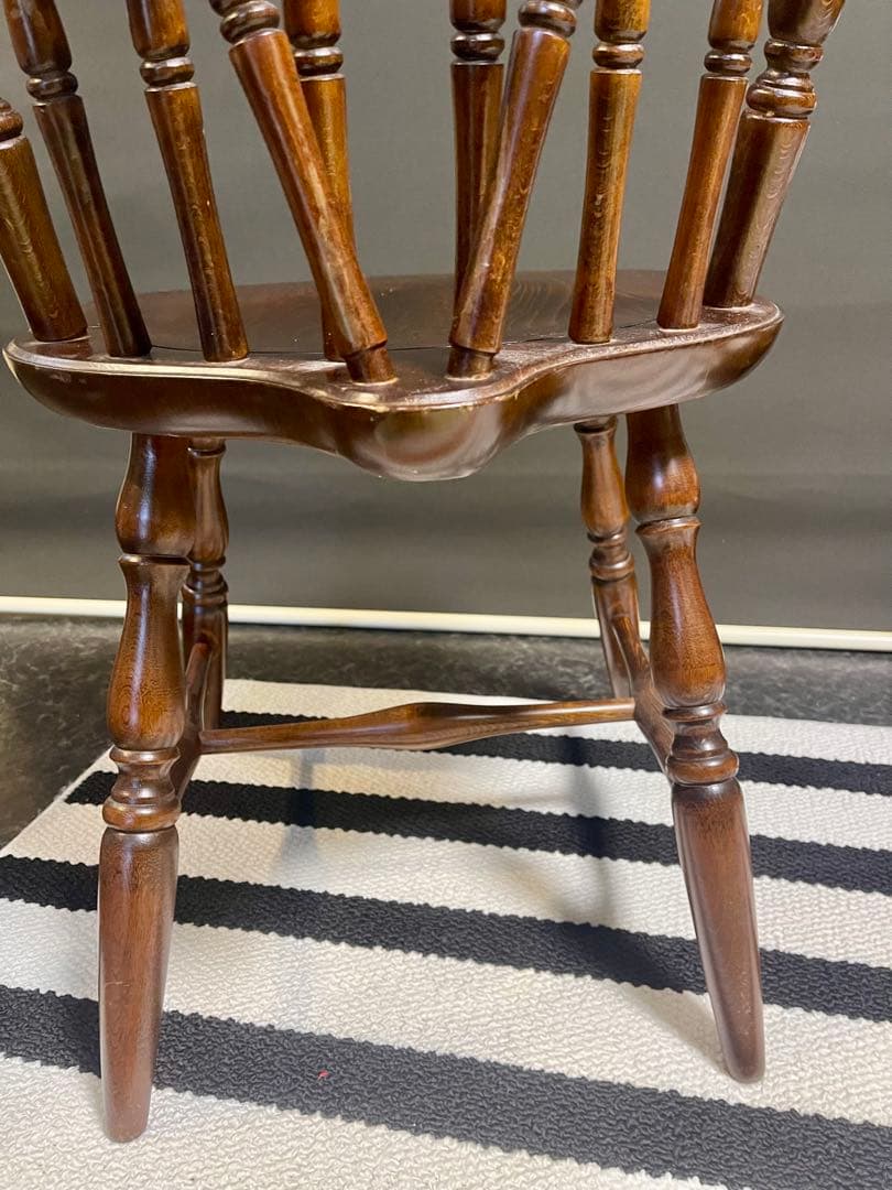 飛騨産業　キツツキ　ウィンザーチェア　レトロ