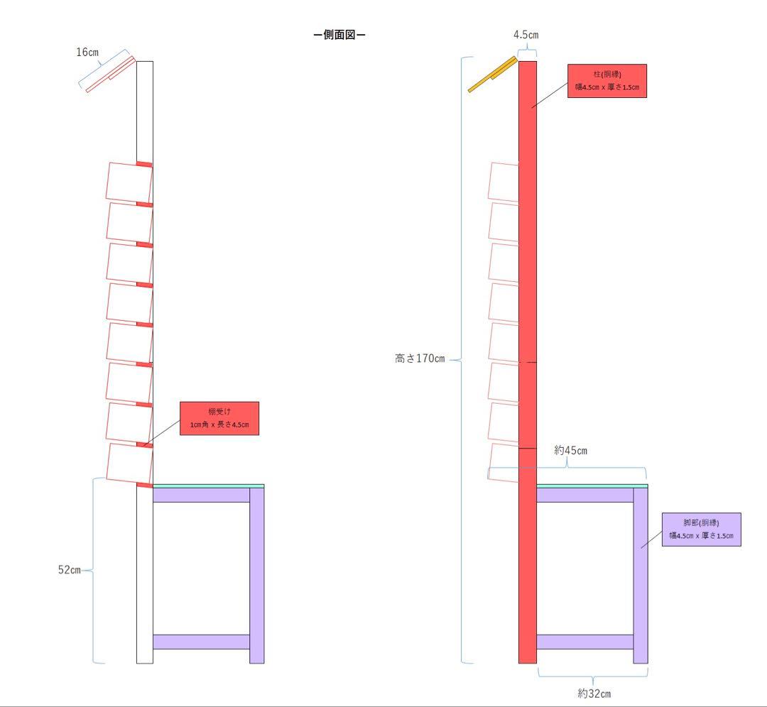 ghana_made/オーダー品/イベント什器/折りたたみ什器/多段ラック