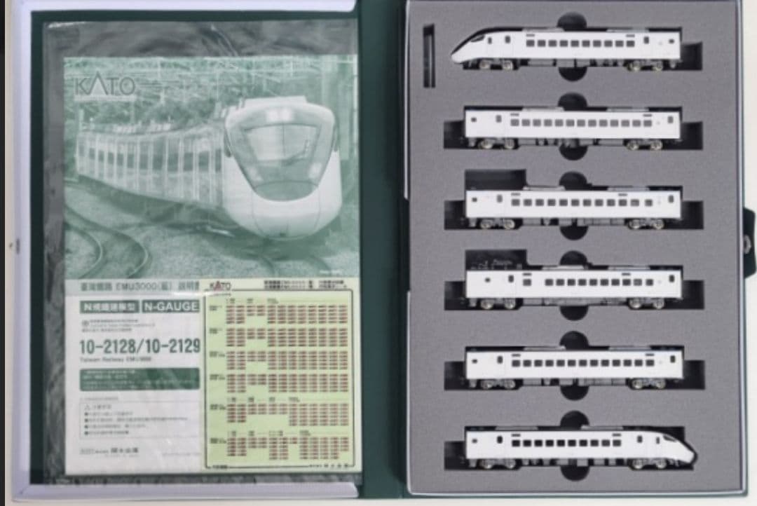 【未使用品】KATO 10-2128 台湾鉄路EMU3000(青)6両基本セット