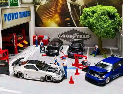 ★NEW■1/64【メカニック・ボーイズ】5体セット《新品・未使用品》