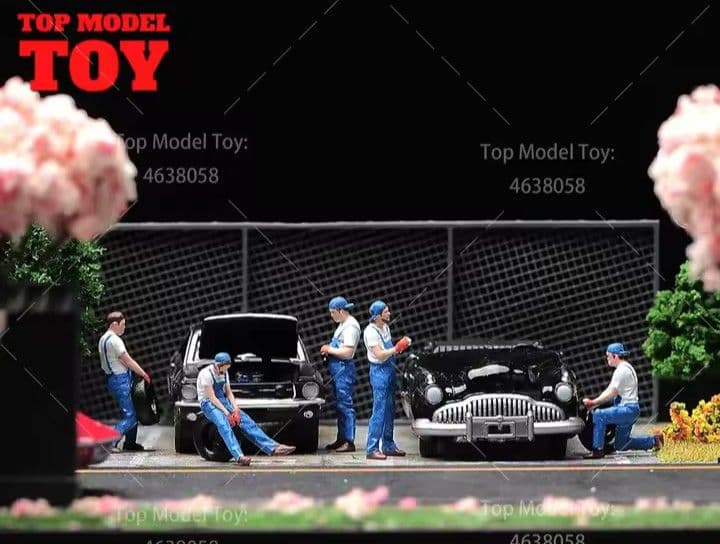 ★NEW■1/64【メカニック・ボーイズ】5体セット《新品・未使用品》