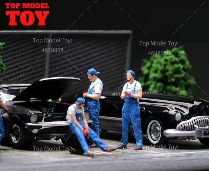 ★NEW■1/64【メカニック・ボーイズ】5体セット《新品・未使用品》