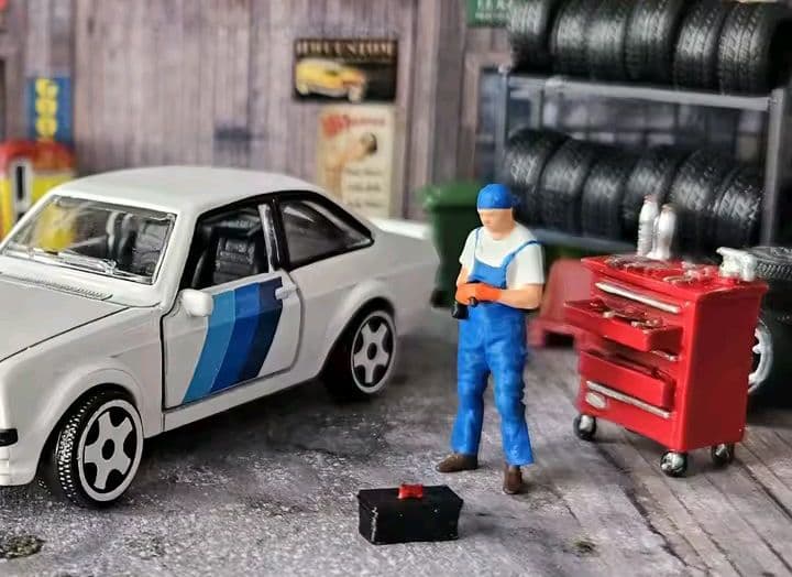 ★NEW■1/64【メカニック・ボーイズ】5体セット《新品・未使用品》