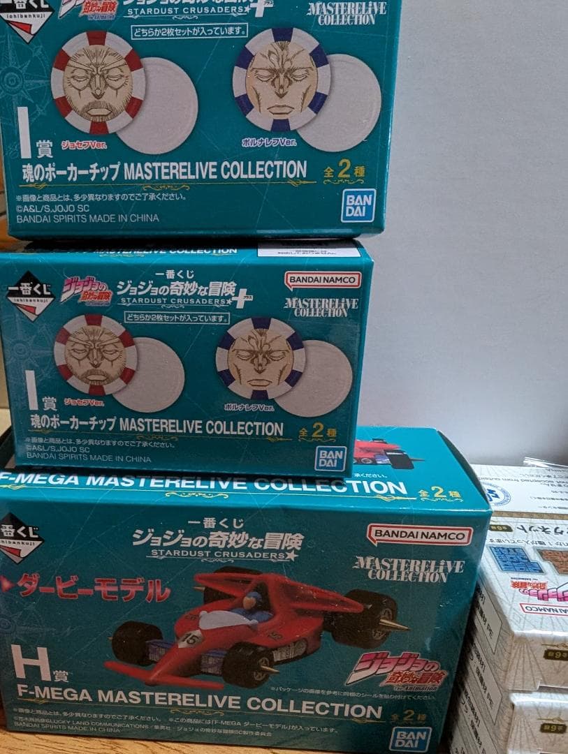 1番くじ　ジョジョ スターダストクルセイダース デスクトップマスコット