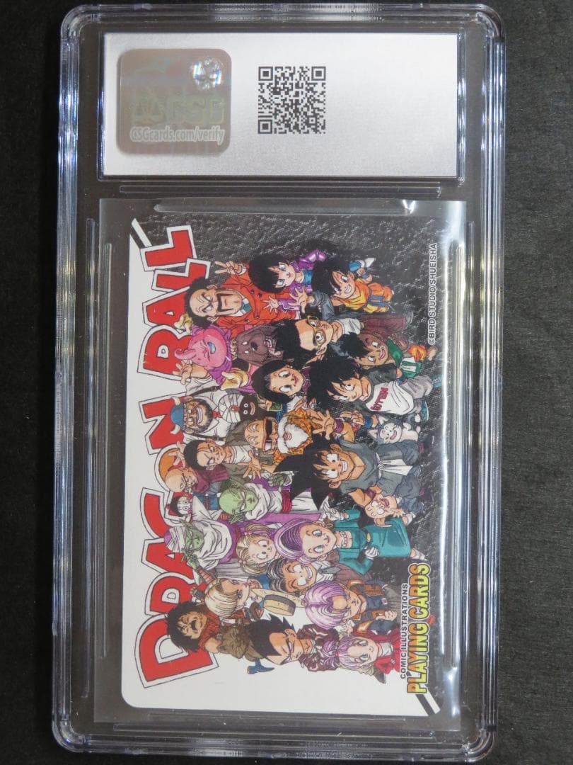 CGC8.5　ドラゴンボールコミックイラストレーショントランプ　孫悟空　42巻