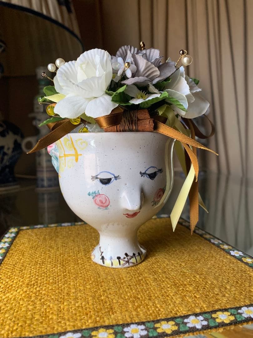 ビヨンヴィンブラッド　1953年スタジオ手書き一点物の作品カップ型女の子修復有り