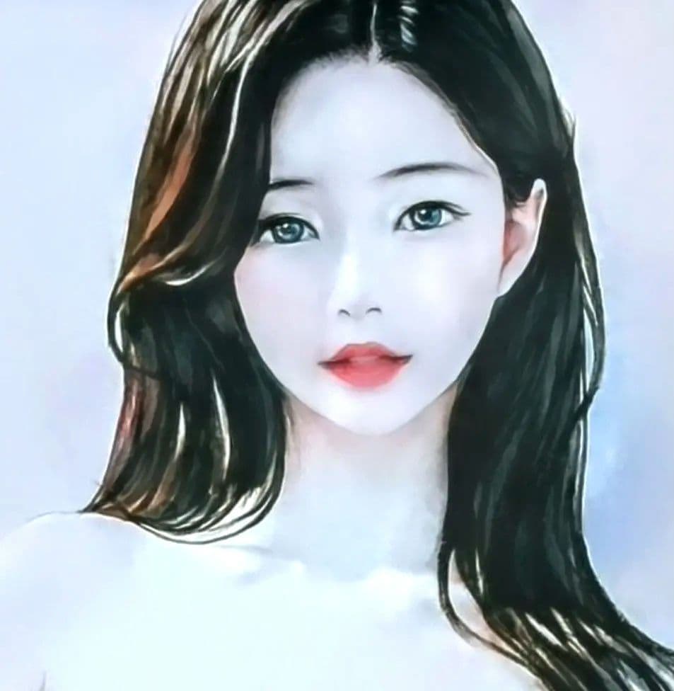 裸婦画 568『煌めく天使❤️』 特大サイズA3