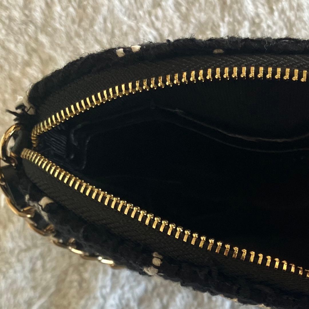 CHANEL ノベルティ　ツイードショルダーバッグ ミニバッグ