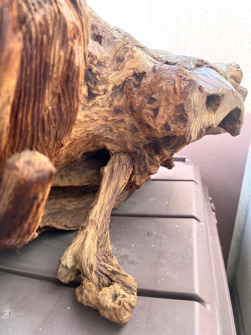 巨大　木 置物 インテリア オブジェ 置物 床の間飾り