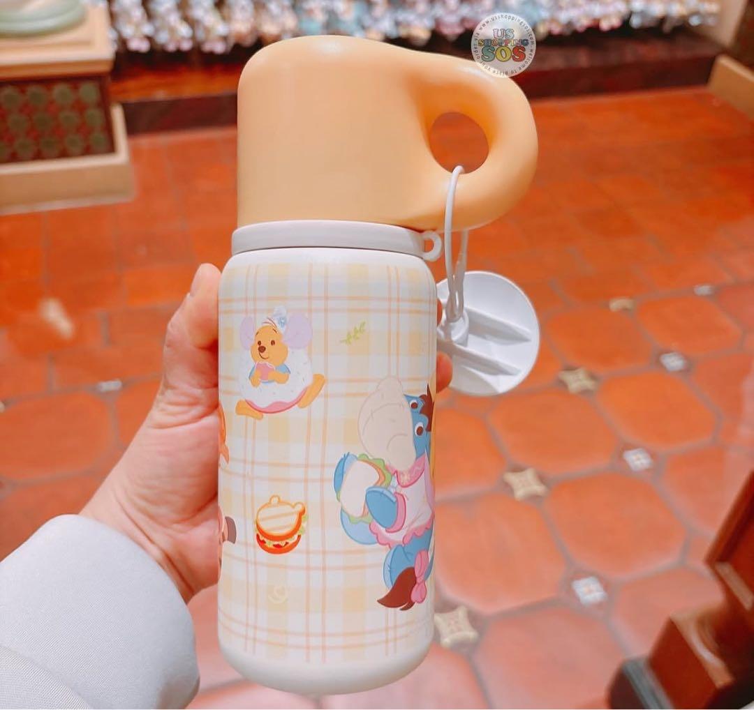 上海ディズニー　イースター　春日　春　プーさん　水筒　ドリンクボトル　コップ