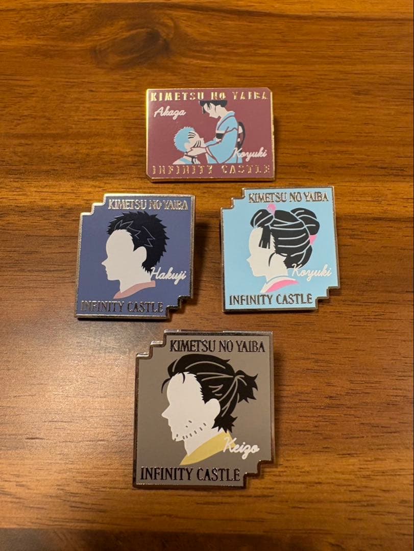 鬼滅の刃　キャラクターモチーフピンズ　17個セット