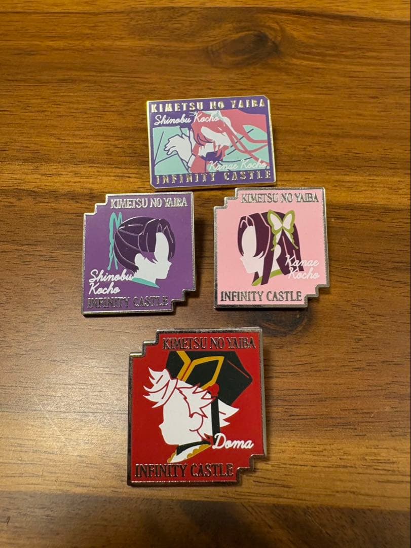 鬼滅の刃　キャラクターモチーフピンズ　17個セット
