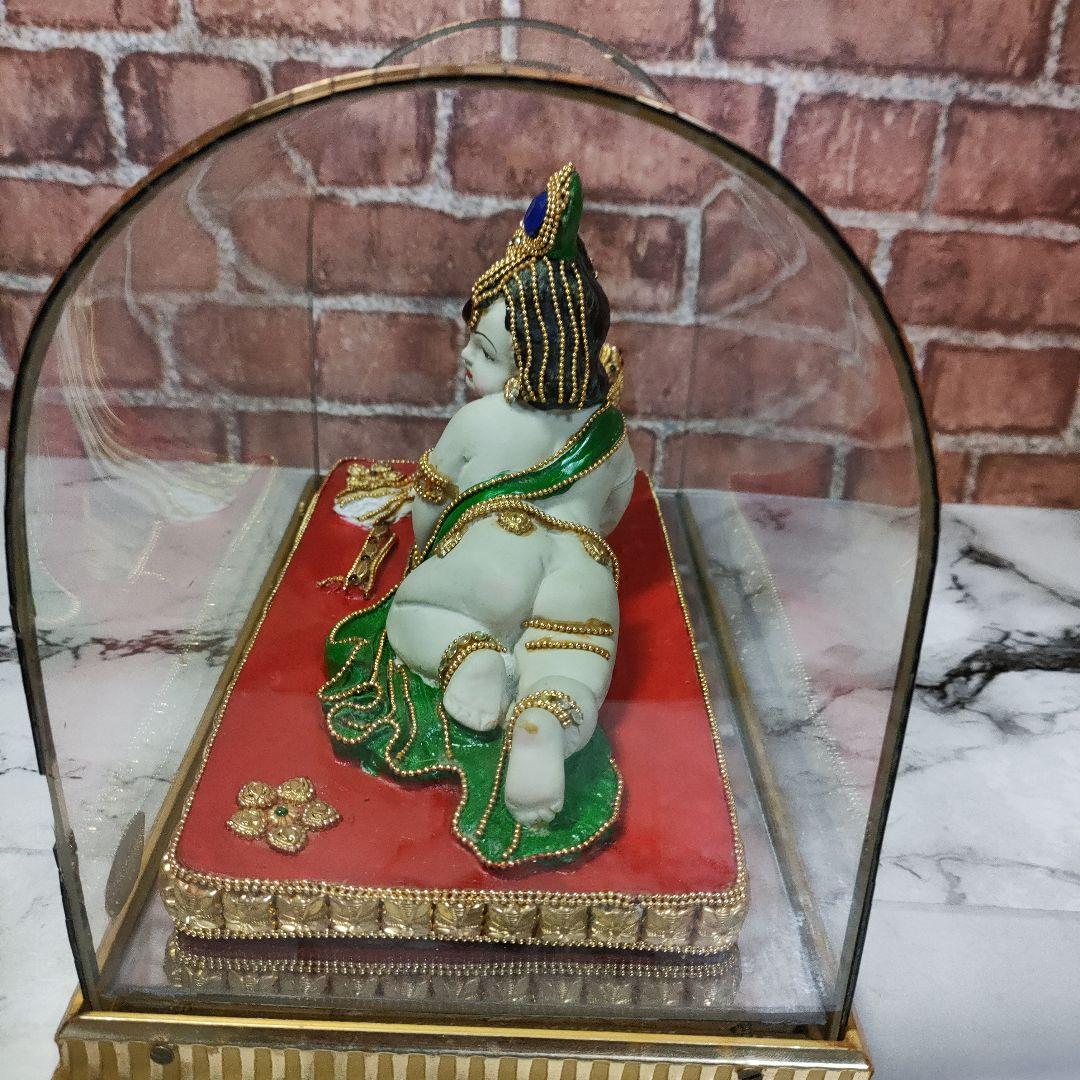 ヒンズー教 クリシュナ神 置物